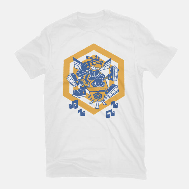 Buzzing Beats-Mens-Basic-Tee-Henrique Torres