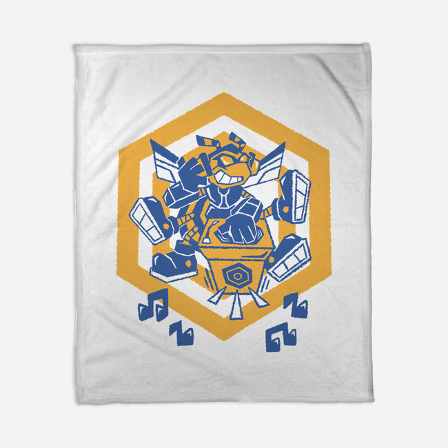 Buzzing Beats-None-Fleece-Blanket-Henrique Torres