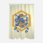 Buzzing Beats-None-Polyester-Shower Curtain-Henrique Torres