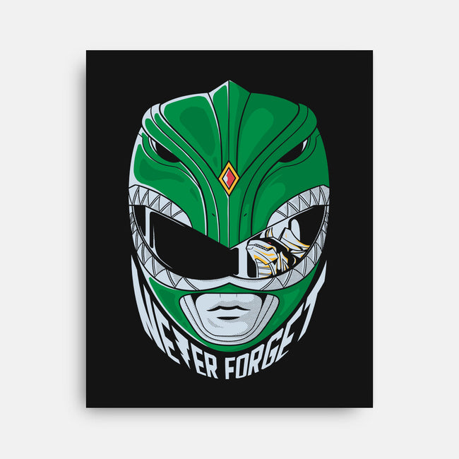 Never Forget Green-None-Stretched-Canvas-Eoli Studio