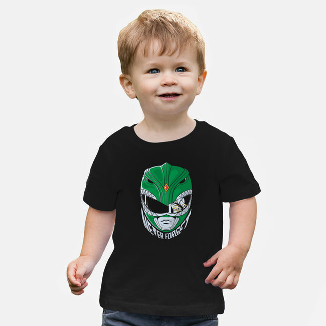 Never Forget Green-Baby-Basic-Tee-Eoli Studio