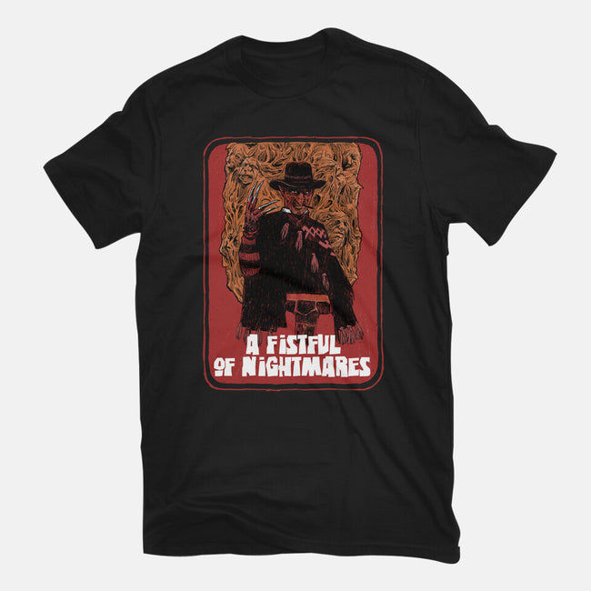 A Fistful Of Nightmares-Womens-Basic-Tee-zascanauta