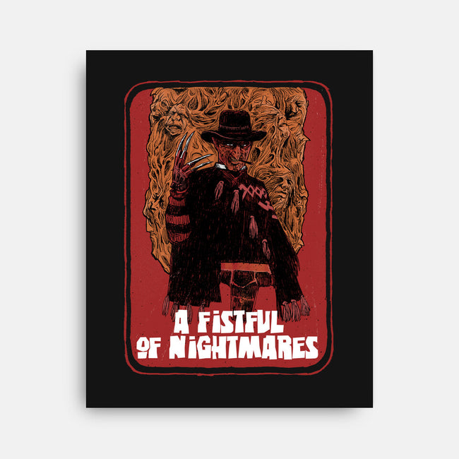 A Fistful Of Nightmares-None-Stretched-Canvas-zascanauta