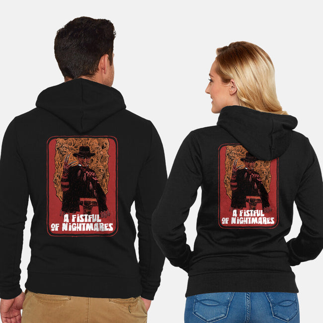 A Fistful Of Nightmares-Unisex-Zip-Up-Sweatshirt-zascanauta
