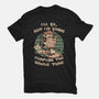 Medieval Character Hates Adventure-Unisex-Basic-Tee-Studio Mootant