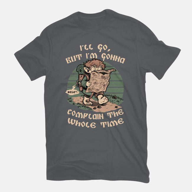 Medieval Character Hates Adventure-Womens-Basic-Tee-Studio Mootant
