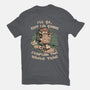 Medieval Character Hates Adventure-Womens-Basic-Tee-Studio Mootant