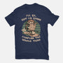 Medieval Character Hates Adventure-Womens-Basic-Tee-Studio Mootant
