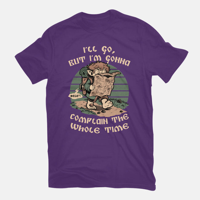 Medieval Character Hates Adventure-Womens-Basic-Tee-Studio Mootant
