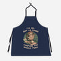 Medieval Character Hates Adventure-Unisex-Kitchen-Apron-Studio Mootant