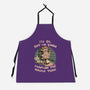Medieval Character Hates Adventure-Unisex-Kitchen-Apron-Studio Mootant