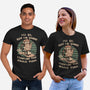 Medieval Character Hates Adventure-Unisex-Basic-Tee-Studio Mootant