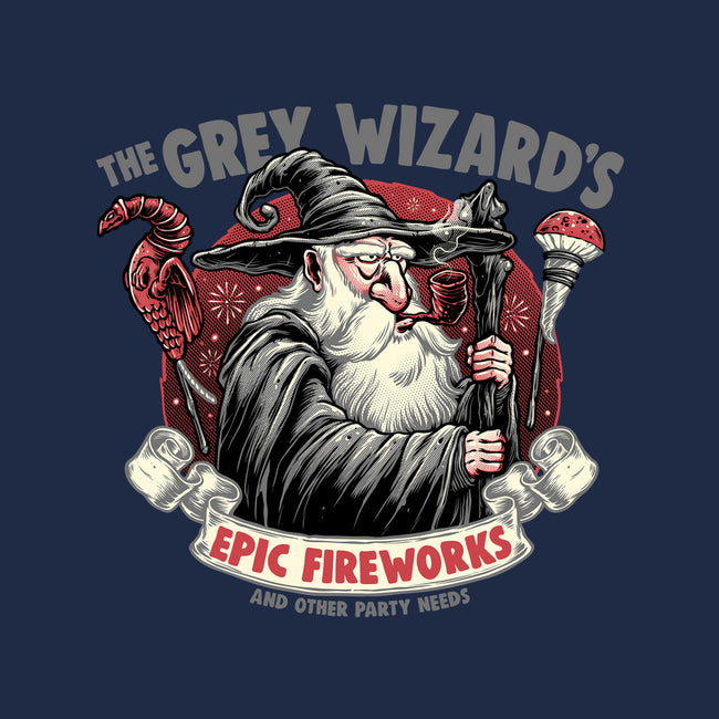 Grey Wizard Fireworks-Womens-Basic-Tee-momma_gorilla