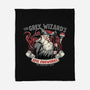Grey Wizard Fireworks-None-Fleece-Blanket-momma_gorilla