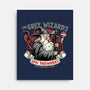 Grey Wizard Fireworks-None-Stretched-Canvas-momma_gorilla