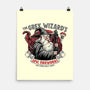 Grey Wizard Fireworks-None-Matte-Poster-momma_gorilla