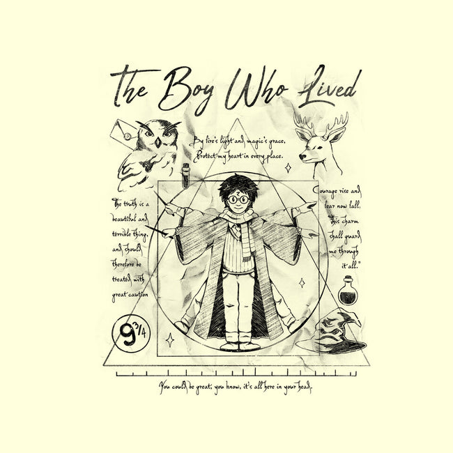 Vitruvian Wizard-None-Basic Tote-Bag-Arigatees