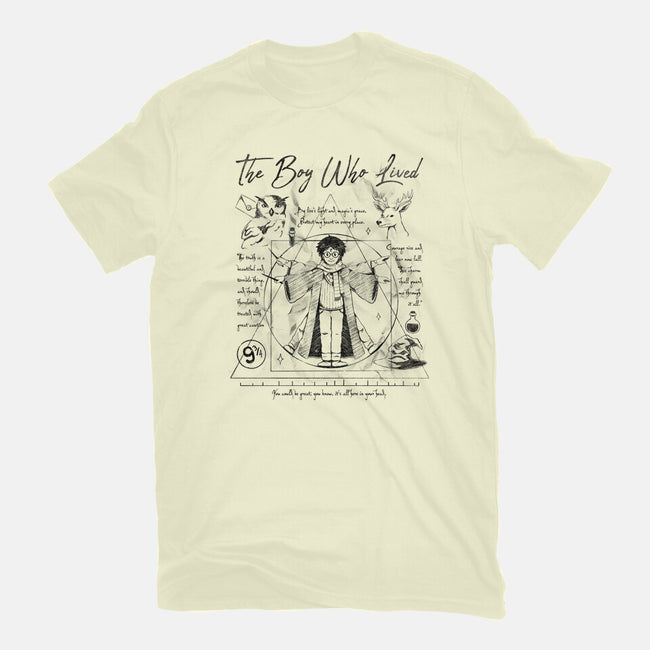 Vitruvian Wizard-Mens-Premium-Tee-Arigatees