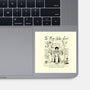 Vitruvian Wizard-None-Glossy-Sticker-Arigatees