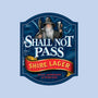 Shall Not Pass Lager-Unisex-Basic-Tee-NMdesign