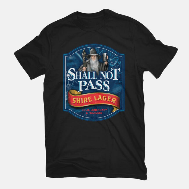 Shall Not Pass Lager-Mens-Premium-Tee-NMdesign