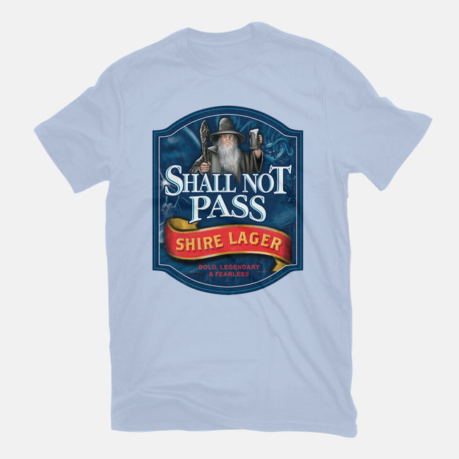 Shall Not Pass Lager-Mens-Premium-Tee-NMdesign