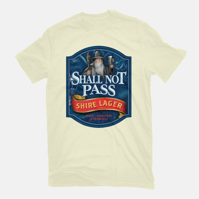 Shall Not Pass Lager-Mens-Premium-Tee-NMdesign