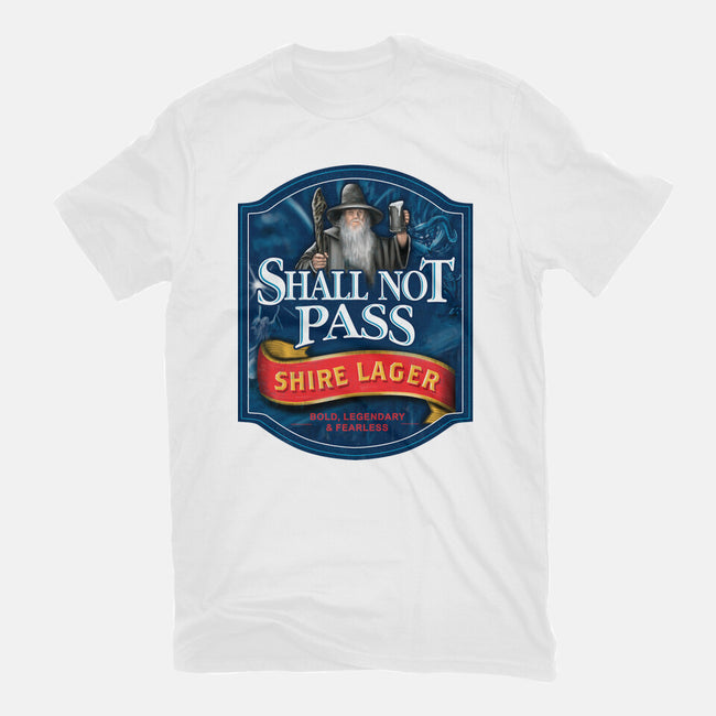 Shall Not Pass Lager-Mens-Premium-Tee-NMdesign