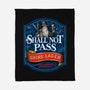 Shall Not Pass Lager-None-Fleece-Blanket-NMdesign