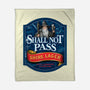 Shall Not Pass Lager-None-Fleece-Blanket-NMdesign