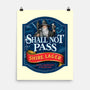 Shall Not Pass Lager-None-Matte-Poster-NMdesign