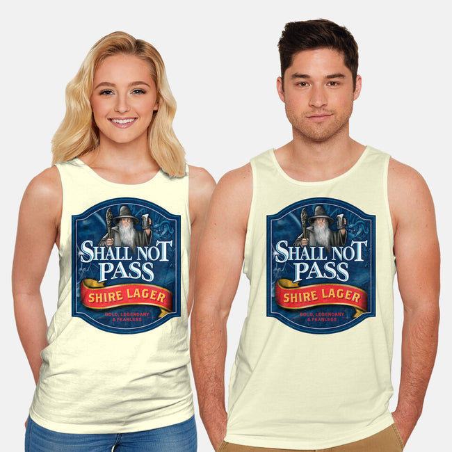 Shall Not Pass Lager-Unisex-Basic-Tank-NMdesign