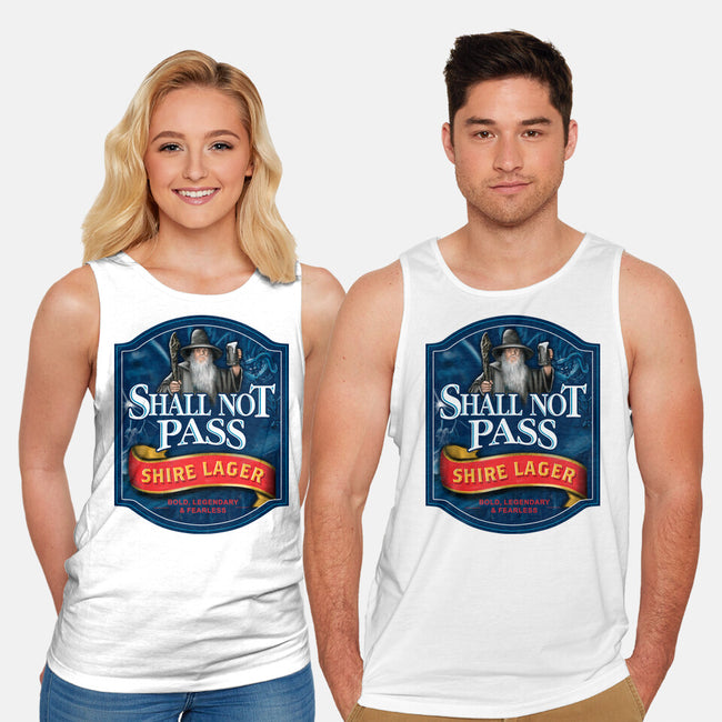Shall Not Pass Lager-Unisex-Basic-Tank-NMdesign