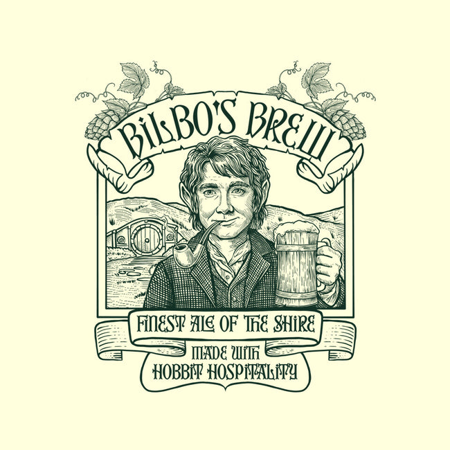 Bilbo's Brew-None-Removable Cover w Insert-Throw Pillow-P1yu5h