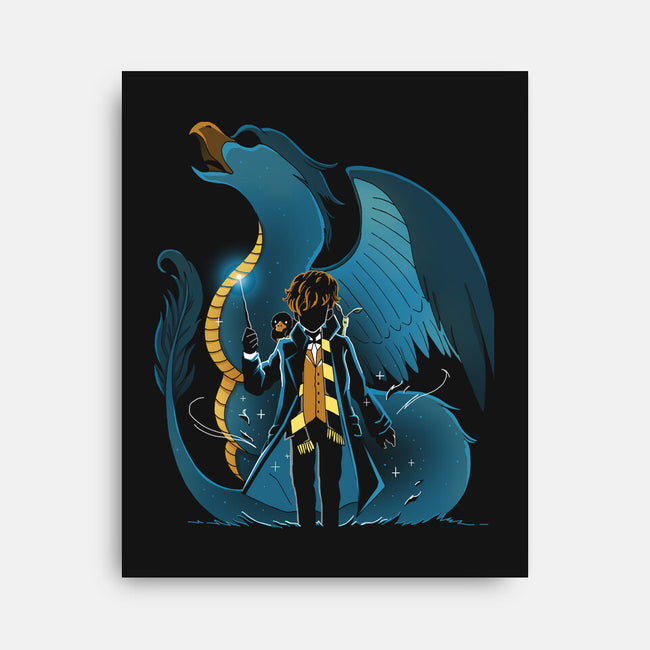 Magic And Animals-None-Stretched-Canvas-Vallina84
