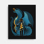 Magic And Animals-None-Stretched-Canvas-Vallina84