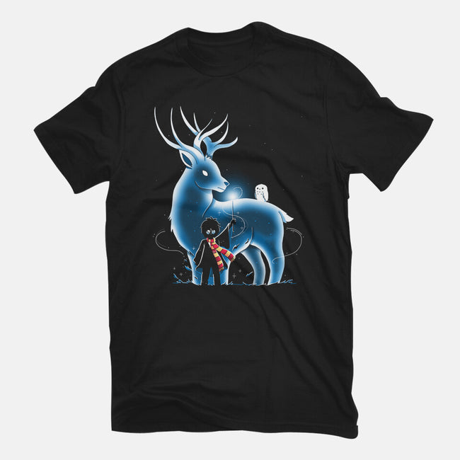 Magic Deer-Unisex-Basic-Tee-Vallina84