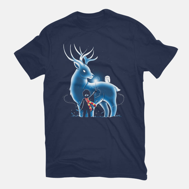Magic Deer-Unisex-Basic-Tee-Vallina84