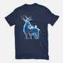 Magic Deer-Unisex-Basic-Tee-Vallina84