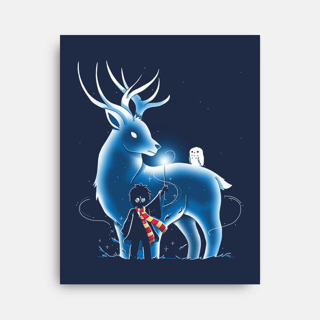 Magic Deer-None-Stretched-Canvas-Vallina84