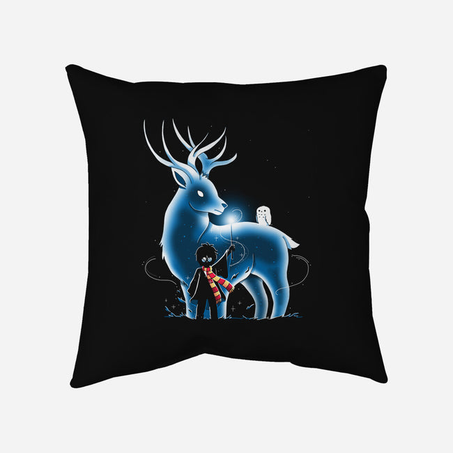 Magic Deer-None-Removable Cover w Insert-Throw Pillow-Vallina84