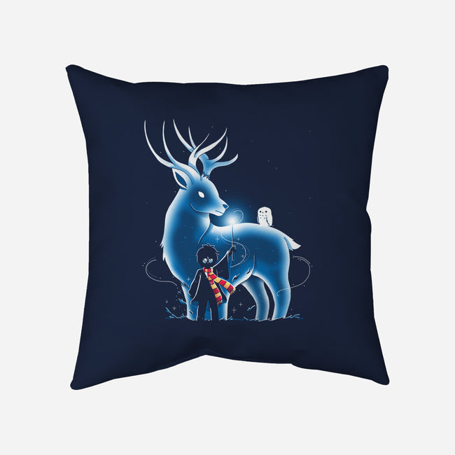 Magic Deer-None-Removable Cover w Insert-Throw Pillow-Vallina84