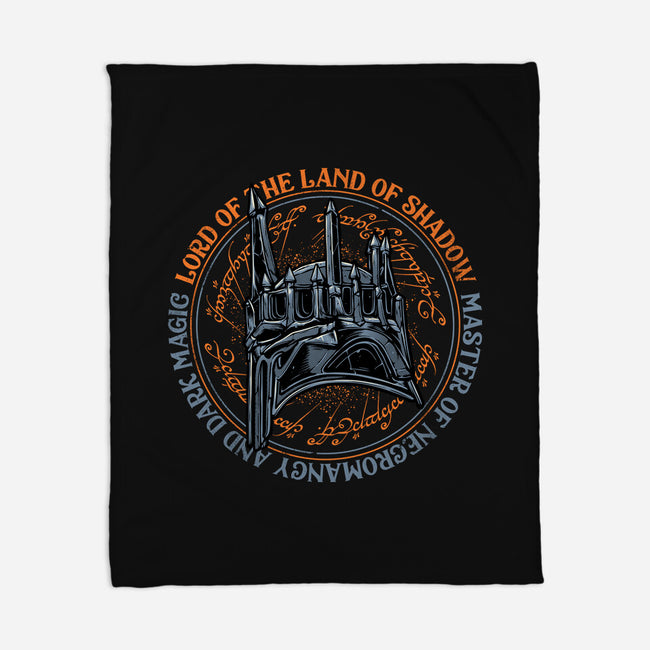 Lord Of The Land Of Shadow-None-Fleece-Blanket-momma_gorilla