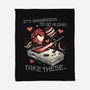 Take These-None-Fleece-Blanket-momma_gorilla