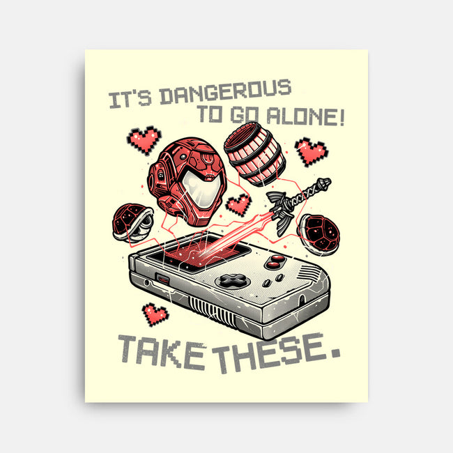 Take These-None-Stretched-Canvas-momma_gorilla