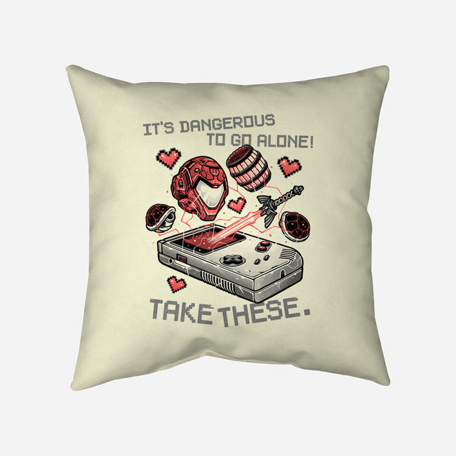 Take These-None-Removable Cover w Insert-Throw Pillow-momma_gorilla
