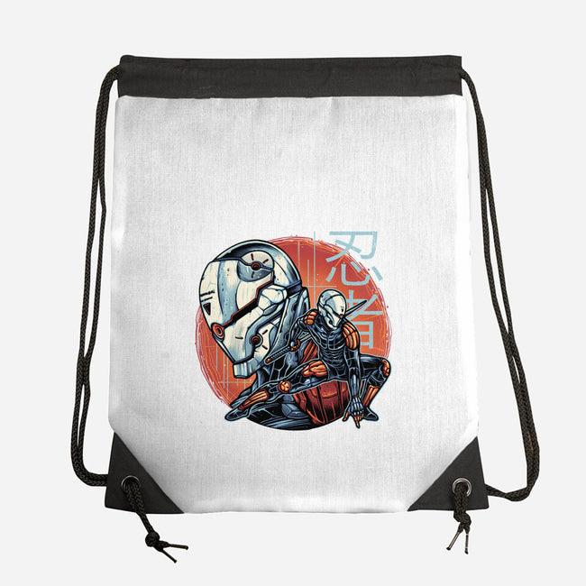 Forsaken Ninja-None-Drawstring-Bag-momma_gorilla