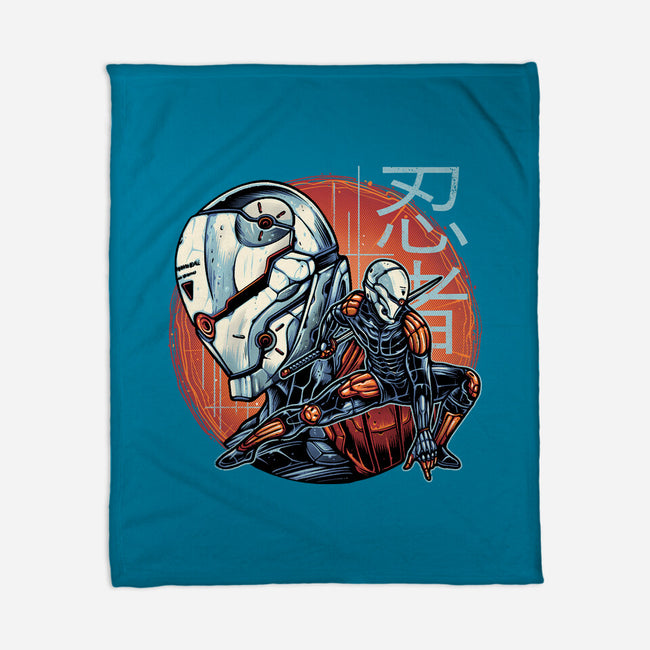 Forsaken Ninja-None-Fleece-Blanket-momma_gorilla