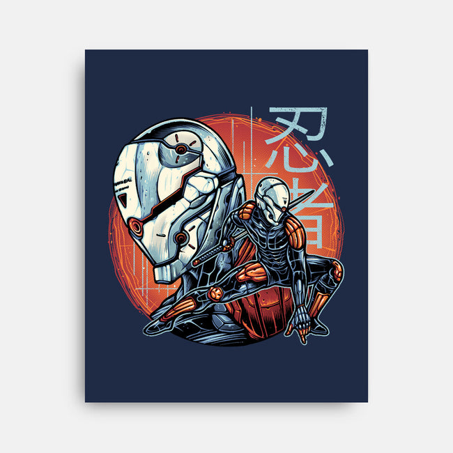 Forsaken Ninja-None-Stretched-Canvas-momma_gorilla