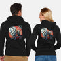 Forsaken Ninja-Unisex-Zip-Up-Sweatshirt-momma_gorilla